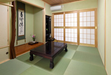 天然い草の琉球畳の写真